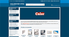 Desktop Screenshot of calorifer-otel.ro